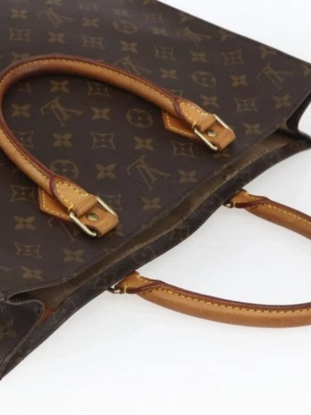 LOUIS VUITTON Monogram Sac Plat Hand Bag - Picture 5 of 16